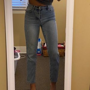 Pacsun high-rise straight jeans W24